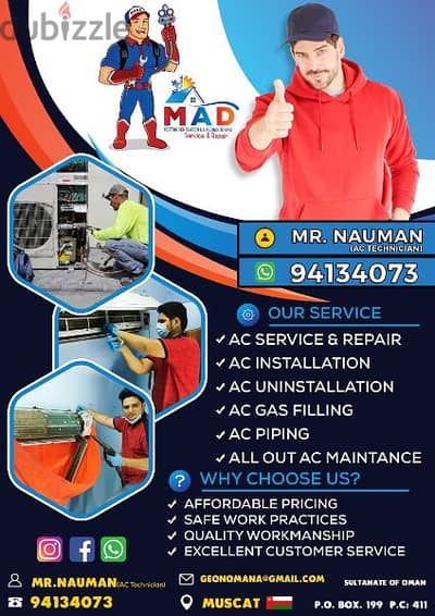 Air conditioning Muscat