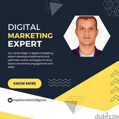 digital marketing advertise خبير التسويق الرقمي ومدير الإعلان