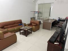 Room with attached bathroom inside a 2 BHK fully furnished apartment