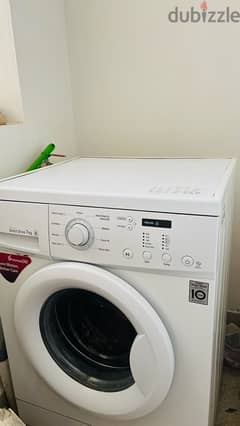 LG Front Loader Full Automatic Washing Machine 7 KG Mint Condition