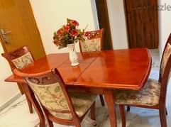 malaysian extendable dining table