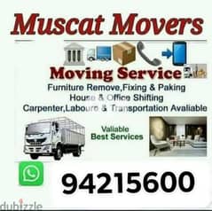 Best movers and Packers and furniture fixing & transport services
