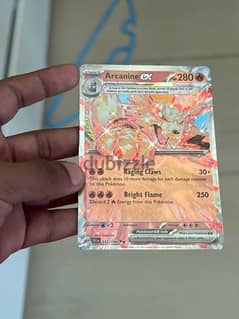 arcane EX tera 280hp Pokémon card