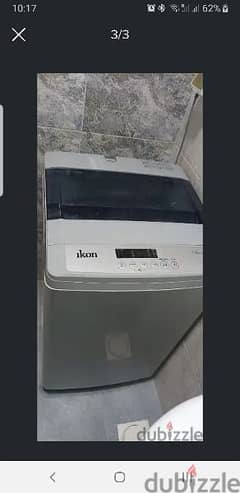 washing machine top load used few months only