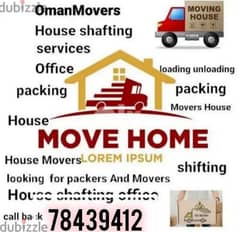 tarnsport house shifting furniture fixing all Oman Movers pakra