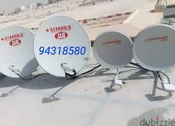 All satellite installation and LCD fixing