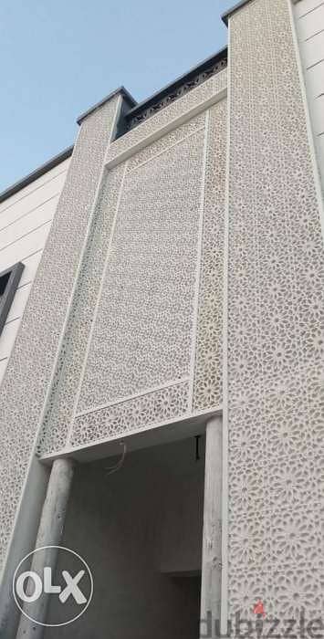 Grc screens for villas and buildings. We do all types of grc works 1
