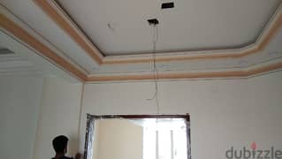 House office gypsum board working and painting service