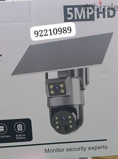 Solar Camera intelligent PTZ camera Energy Alert