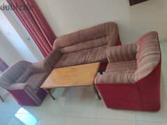 sofa with tea table for urgent sale
