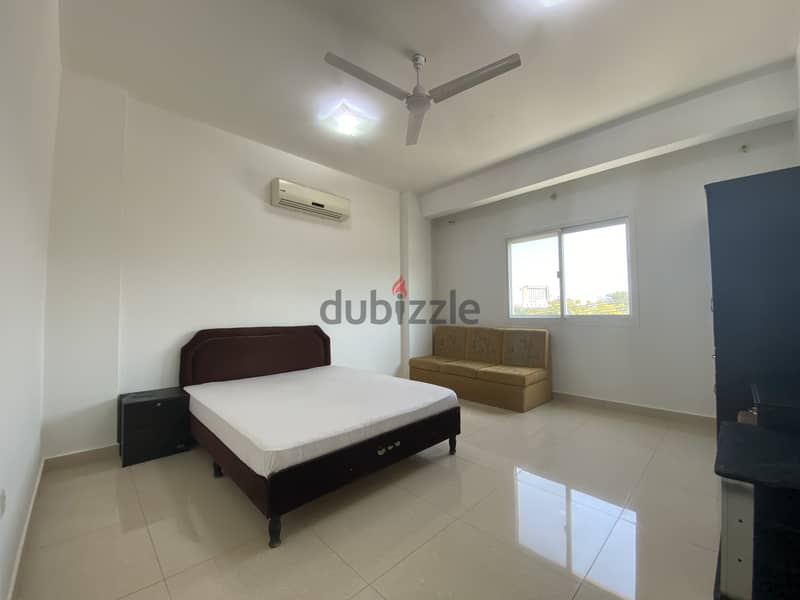 Different types of Furnished and Unfurnished rooms available in Ghubra 1