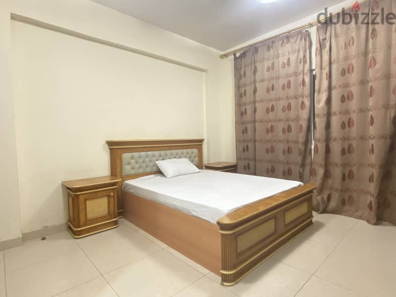 Different types of Furnished and Unfurnished rooms available in Ghubra 7