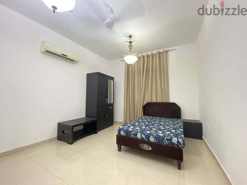 Different types of Furnished and Unfurnished rooms available in Ghubra 8