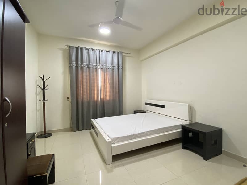Different types of Furnished and Unfurnished rooms available in Ghubra 10
