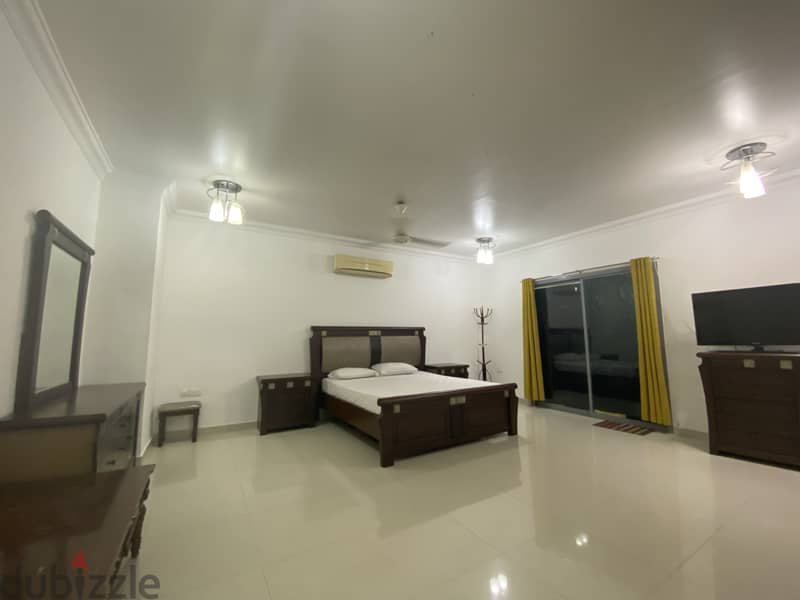Different types of Furnished and Unfurnished rooms available in Ghubra 13