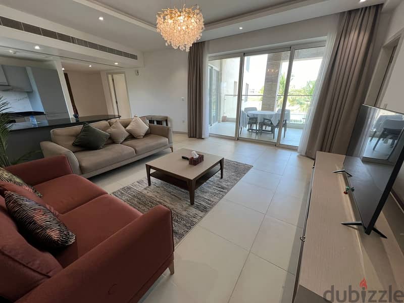 Luxe 2-Bed Apartment in Jebel Sifah | شقة غرفتين للبيع في جبل سيفة 0