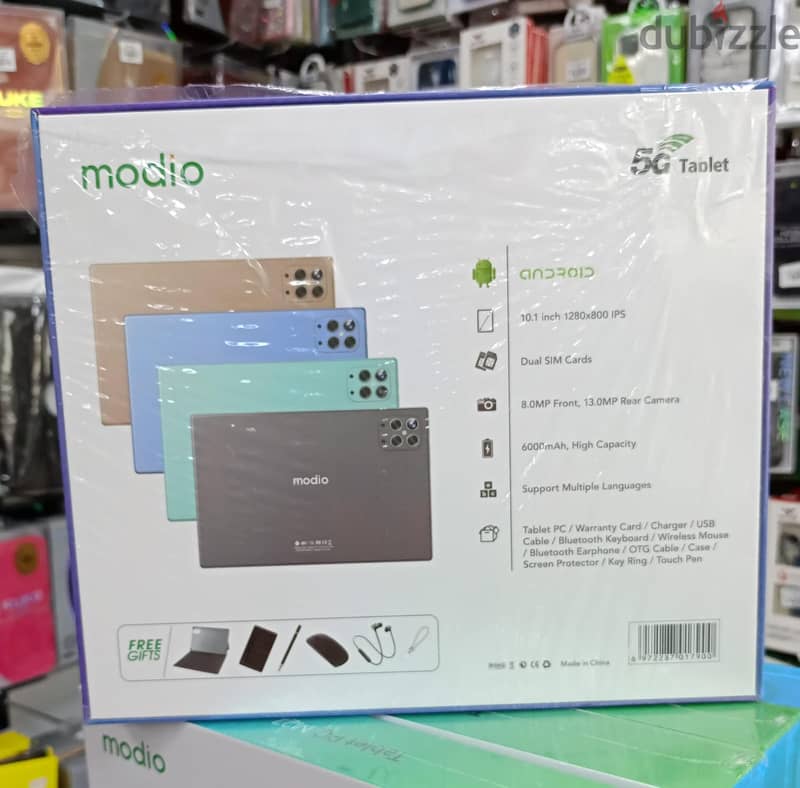 Modio Tablet M28 5G With Keyboard,Mouse And Touch Pen (Brand New) 1