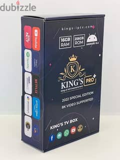 king pro android box with 1 year subscription
