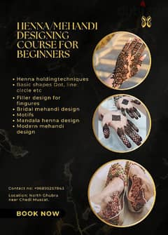 Henna designing course
