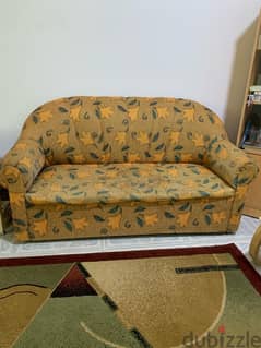 Very Comfortable Sofa with Matching Carpet on sale