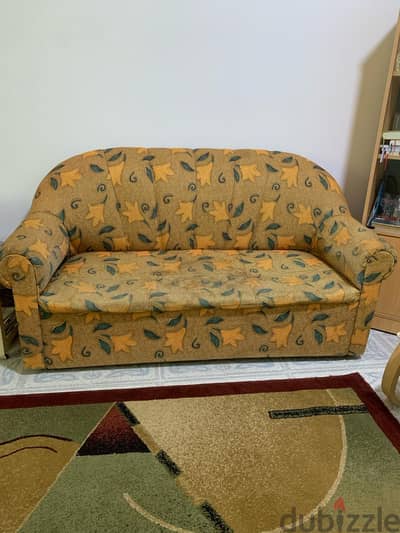 Very Comfortable Sofa with Matching Carpet on sale