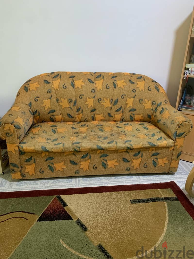 Very Comfortable Sofa with Matching Carpet on sale 0