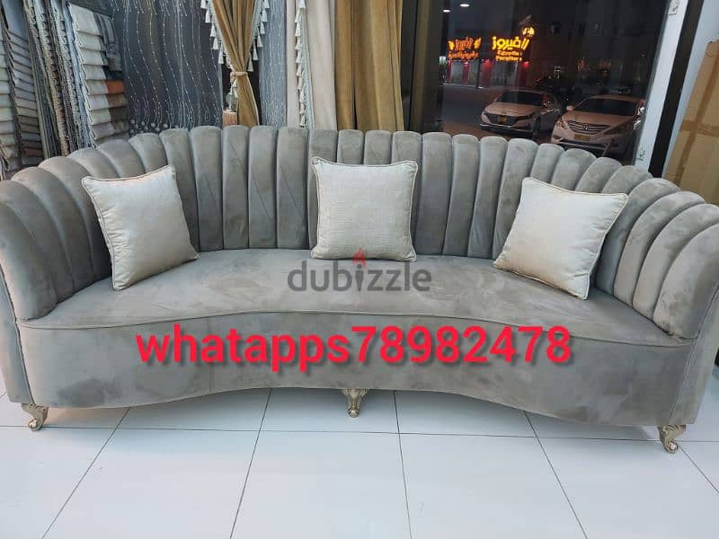 New Ready made sofa 8th seater without delivery 210rial 8