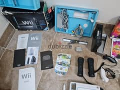 Nintendo wii video game console and lots of accessories