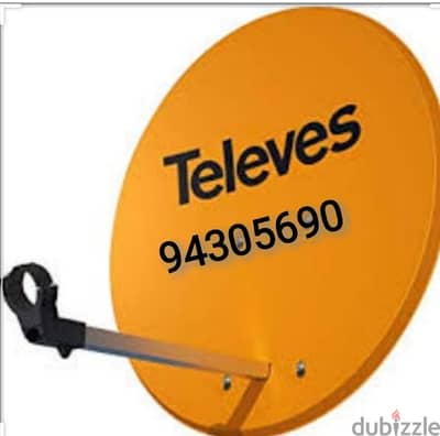 Airtel nailsat arabsat all dish tv fixing