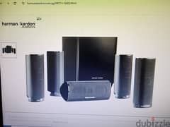 Harman kardon Hkts 7 surround speakers with subwoofer