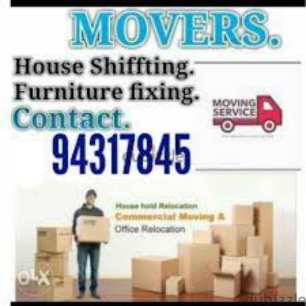 Mover and packer traspot service all oman ue 0