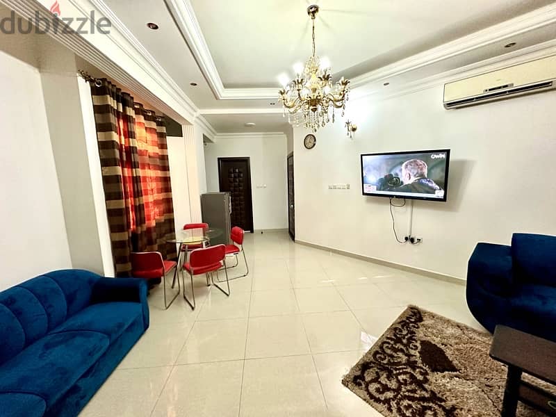 big studio full furnished in Alkhwair 33 behind technical college 6