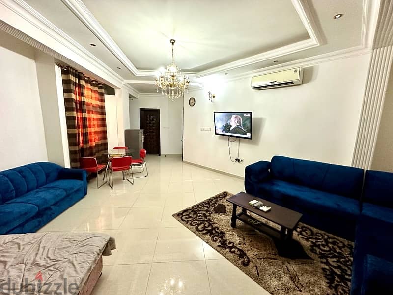 big studio full furnished in Alkhwair 33 behind technical college 8