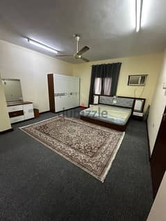 studio for rent 10 rial by day 150 by month