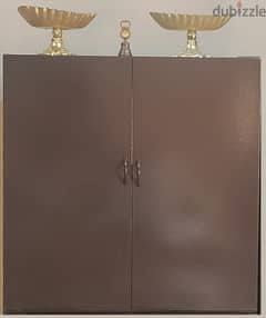 ADV-1- Neat, clean and sturdy Cupboard (Can be also used as Book Rack)
