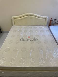 Very less used Queen size Bed and Mattress
