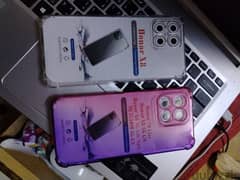 mobile case pink purple and white honor x8 5G ,70 lite x6 5G GW