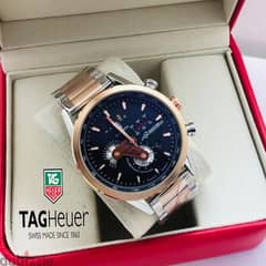 LATEST BRANDED TAG HEUR FIRST COPY CHORNO GRAPH MEN'S WATCH