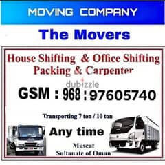 Muscat Movers and packers House office furniture fixing bast transport