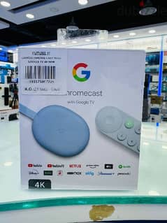 Google chromecast with Google TV 4K with remote