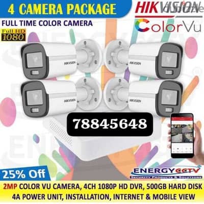 All type of CCTV Camera  Hikvision HD turbo 1080p  Ip camera HD