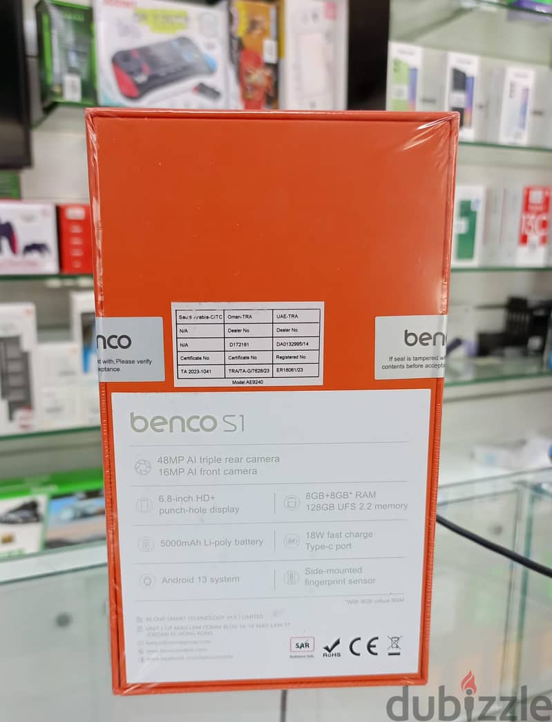 Mobile Benco S1 Smartphone 8GB/128GB Brand New Mobile 1