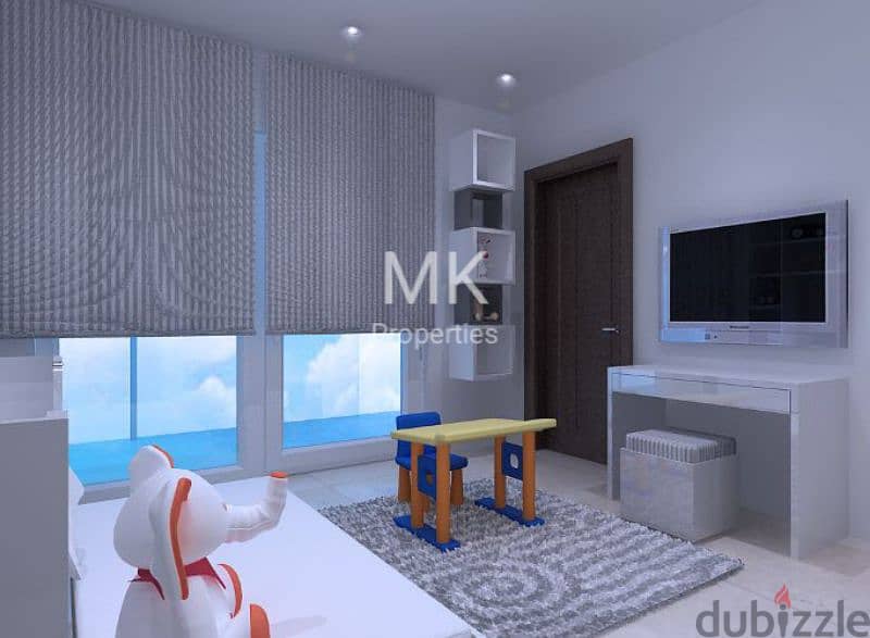 Apartment for sale/view full Marina/muscat mouj /شقة 3غرف نوم تملک حر 9