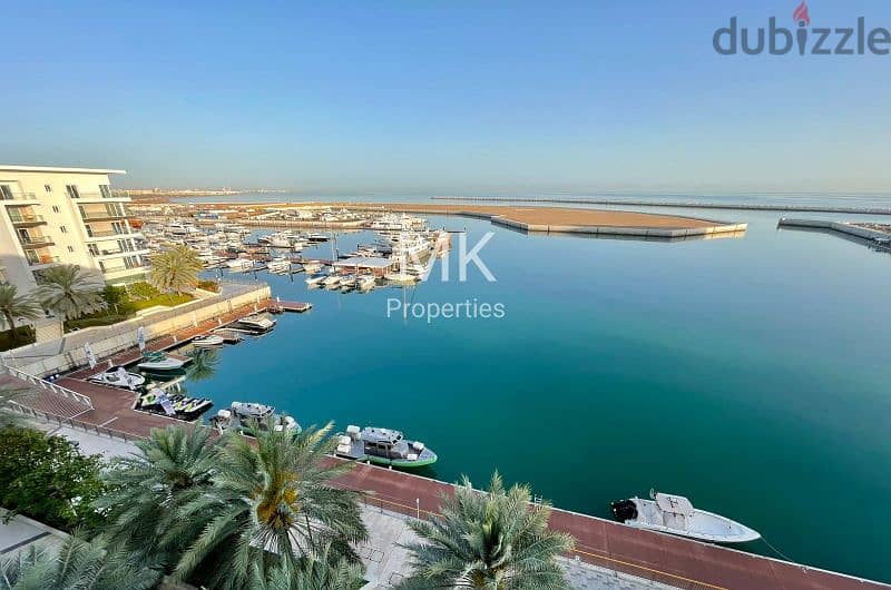 Apartment for sale/view full Marina/muscat mouj /شقة 3غرف نوم تملک حر 3