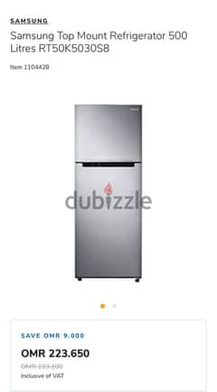 Refrigerator 500 Litres