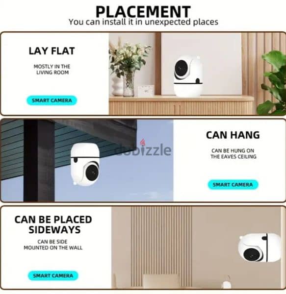 Intelligent wireless security surveillance home camera 4