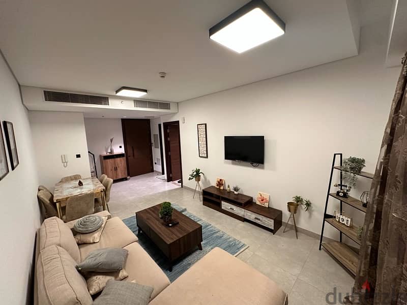 luxury furnished flat with swimming pool view  daily 15