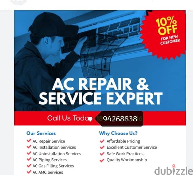 Maintenance Ac servicess and Repairingg 0