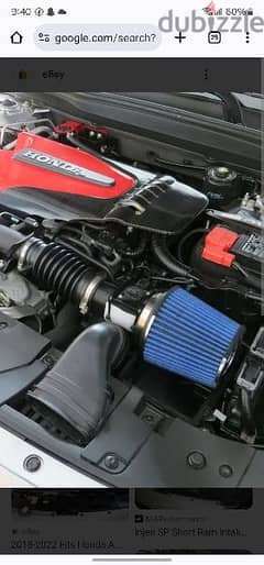 2018 Honda Accord Air Intake Pipe With Filter