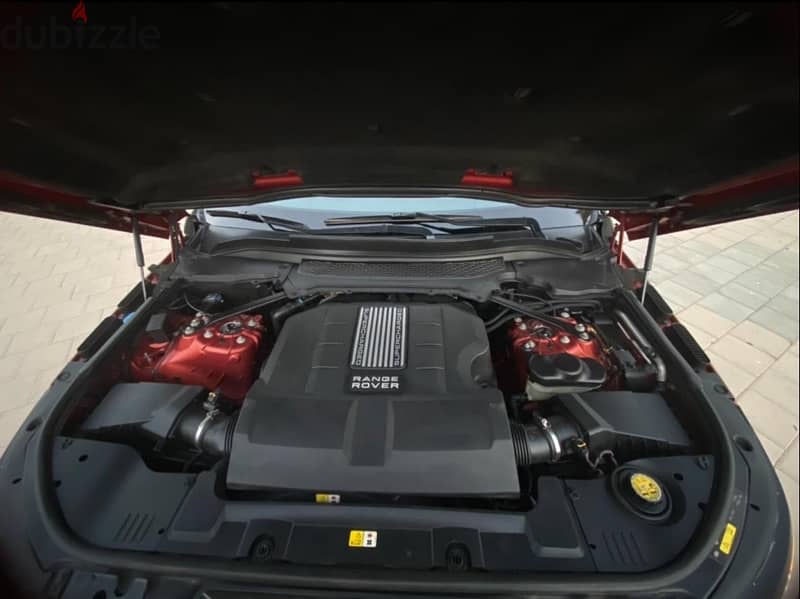 رنج روفر سبورت استخدام بنت قمه في النظافة Range Rover Sport 2014 8